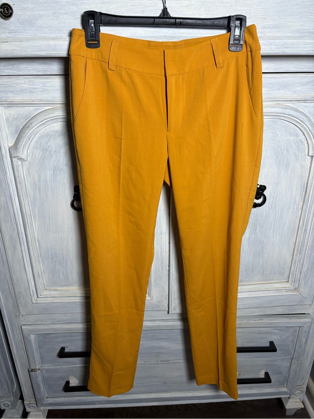 Ark & Co Golden Slim Trouser Dress Pants Office Polished Stretch Preppy Stylish - Picture 2 of 7